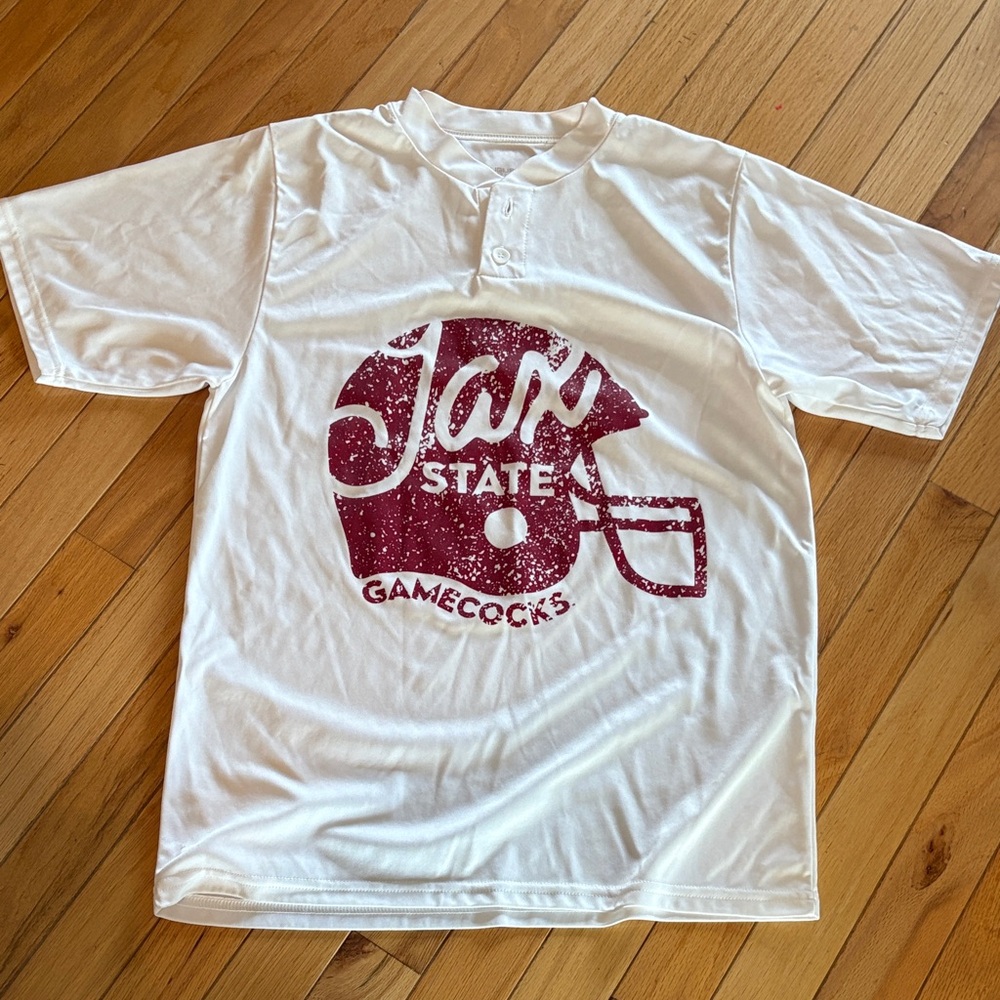 Jacksonville State University Augusta Sportswear White Dri fitTee